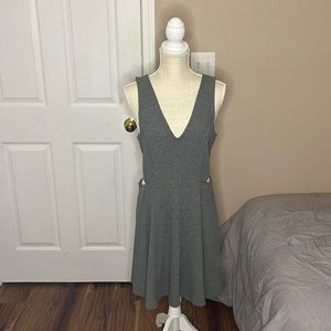 Mini Divided Side Cut-Out Dress